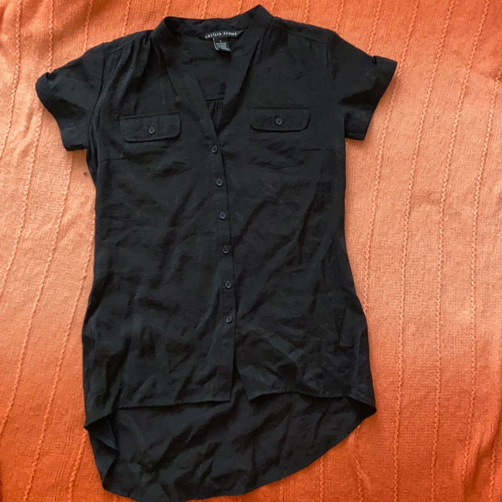 Antilia Femme Short Sleeve Button Up